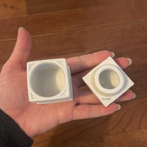 LENOX SPICE VILLAGE Vintage 1989 Clove Spice Jar Never Used - Picture 6 of 6